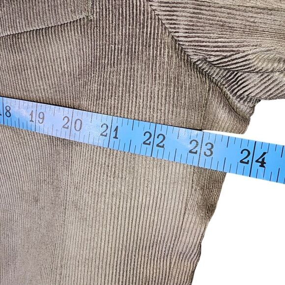 Messagerie Silver Gray Soft Corduroy 4 Button Font Sports Coat Size 50 - Picture 8 of 16